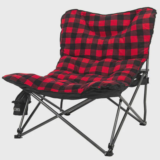 Plaid camping chair sale