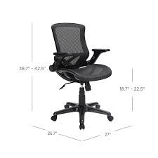 Bayside Furnishings Mesh Office Chair Urban Wholesale