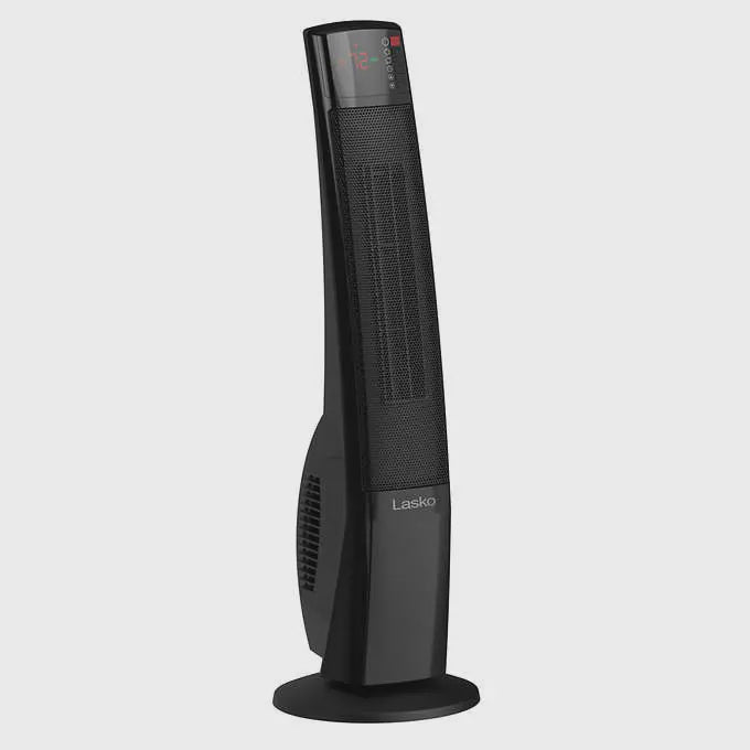1500 Watt Lasko Digital Ceramic Tower Heater With Remote Control