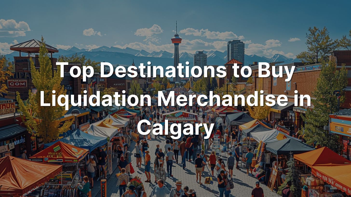 Top Destinations to Buy Liquidation Merchandise in Calgary