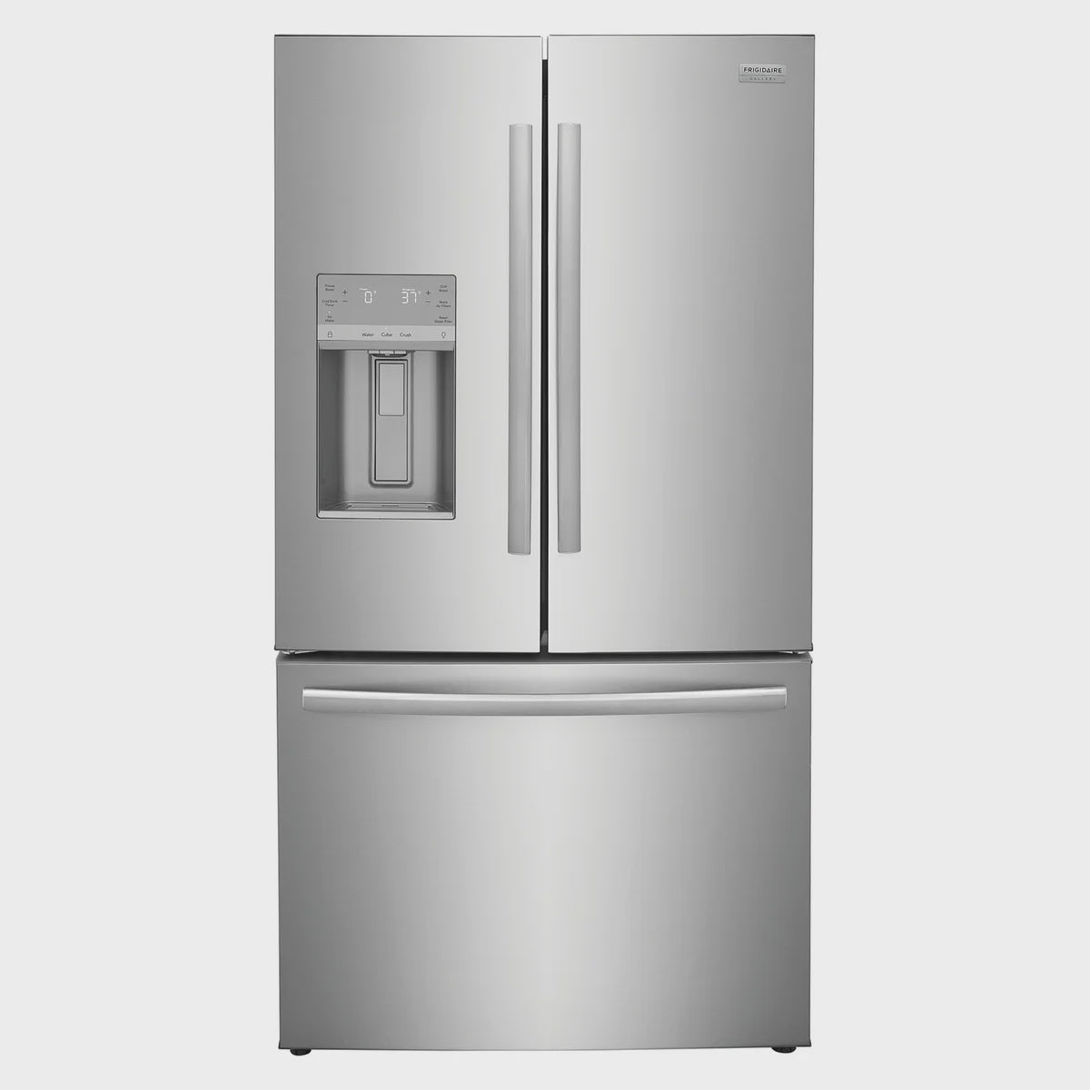 Frigidaire Gallery 36 in 22.6 cu ft. Counter-Depth French Door Refrigerator with Auto-Close Doors