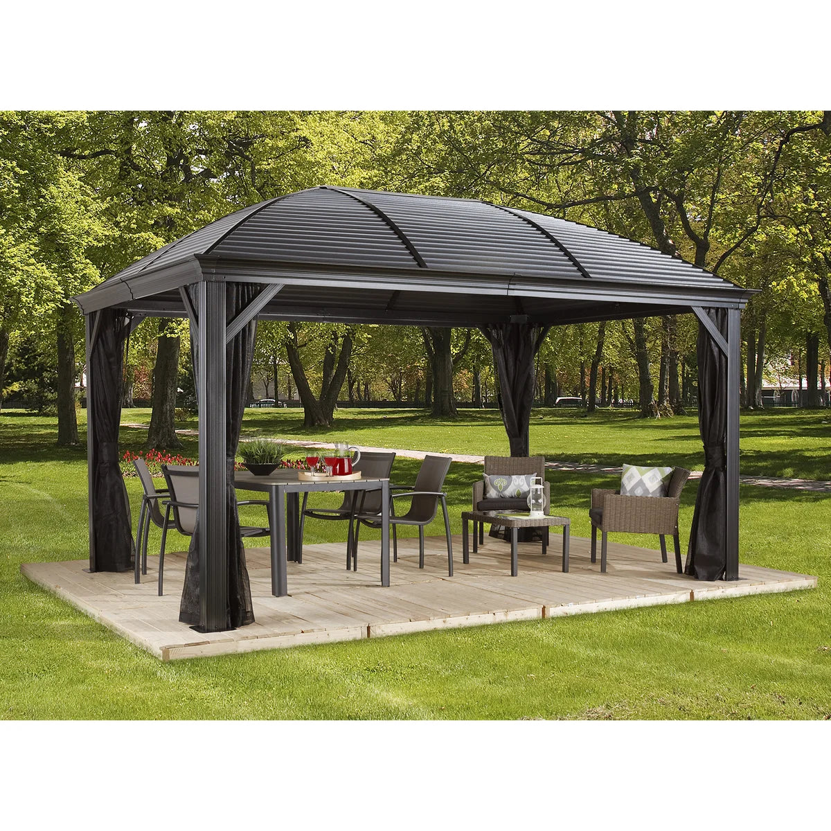 Sojag Moreno Gazebo, 10 ft. x 14 ft.