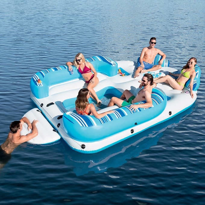 H20GO! BAHAMA WAVE INFLATABLE ISLAND