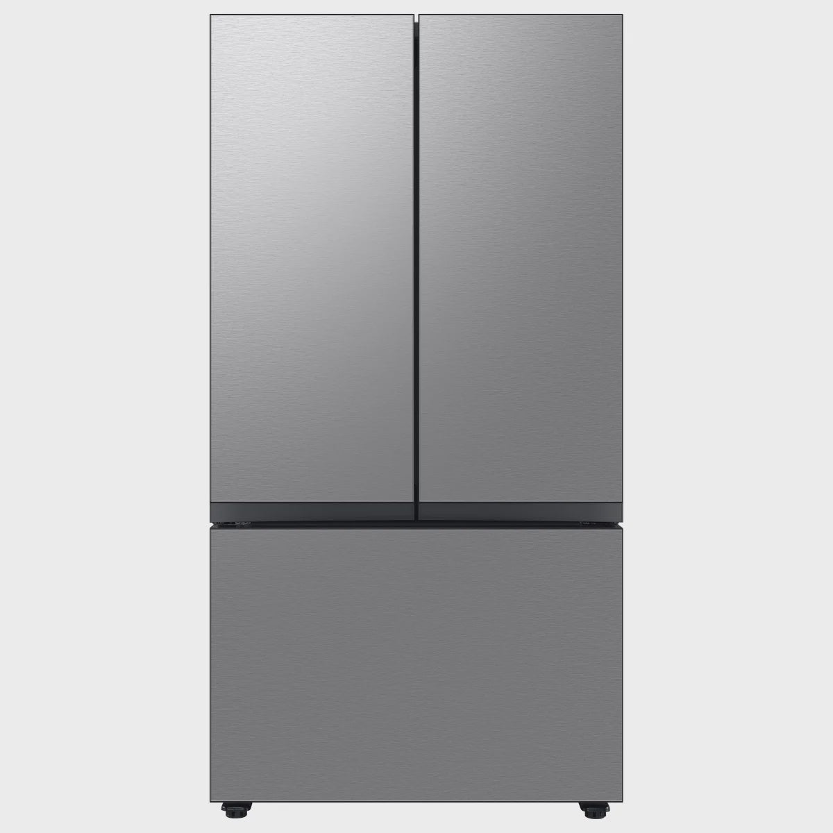 Samsung BESPOKE 36 in 23.9 cu. ft. Stainless Steel 3 Door French Door Counter Depth Refrigerator with Dual Auto Ice Maker