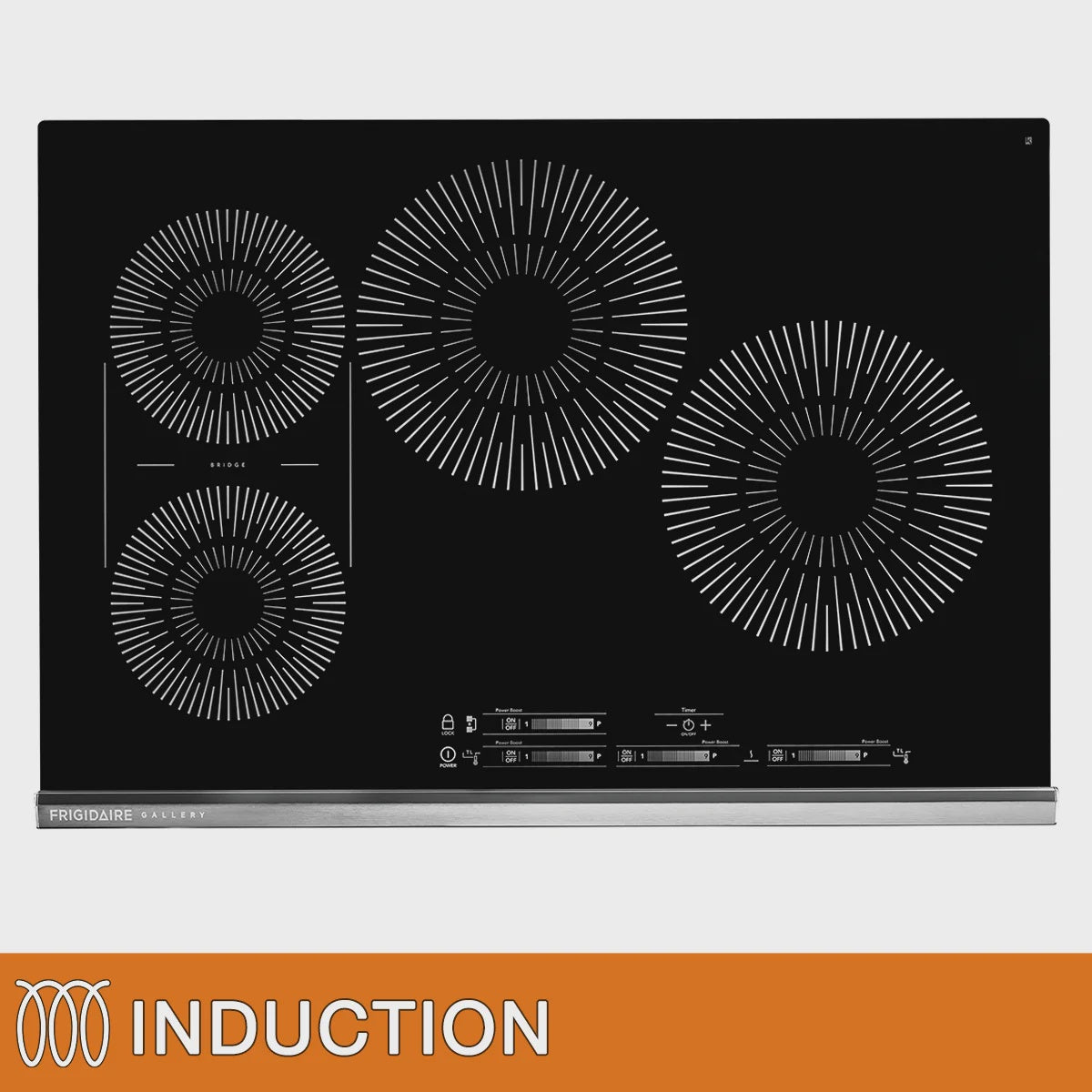 Frigidaire Gallery 30 in. Black Induction Cooktop with Auto Pot Detection / GCCI3067AB