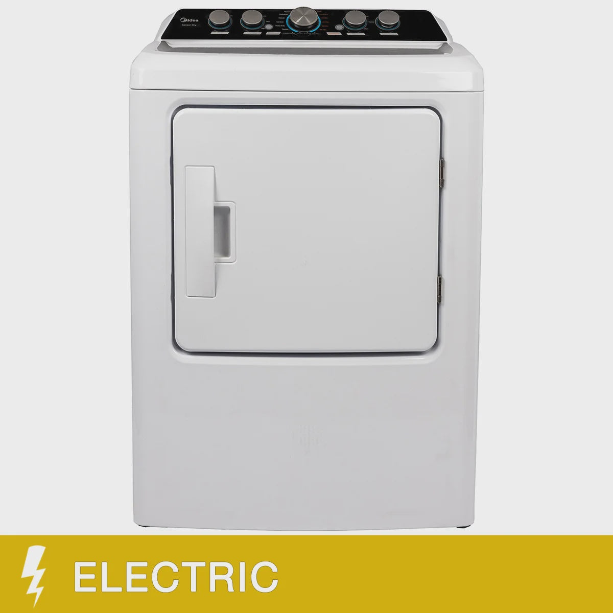 Midea 27 in. 6.7 cu. ft. White Electric Dryer