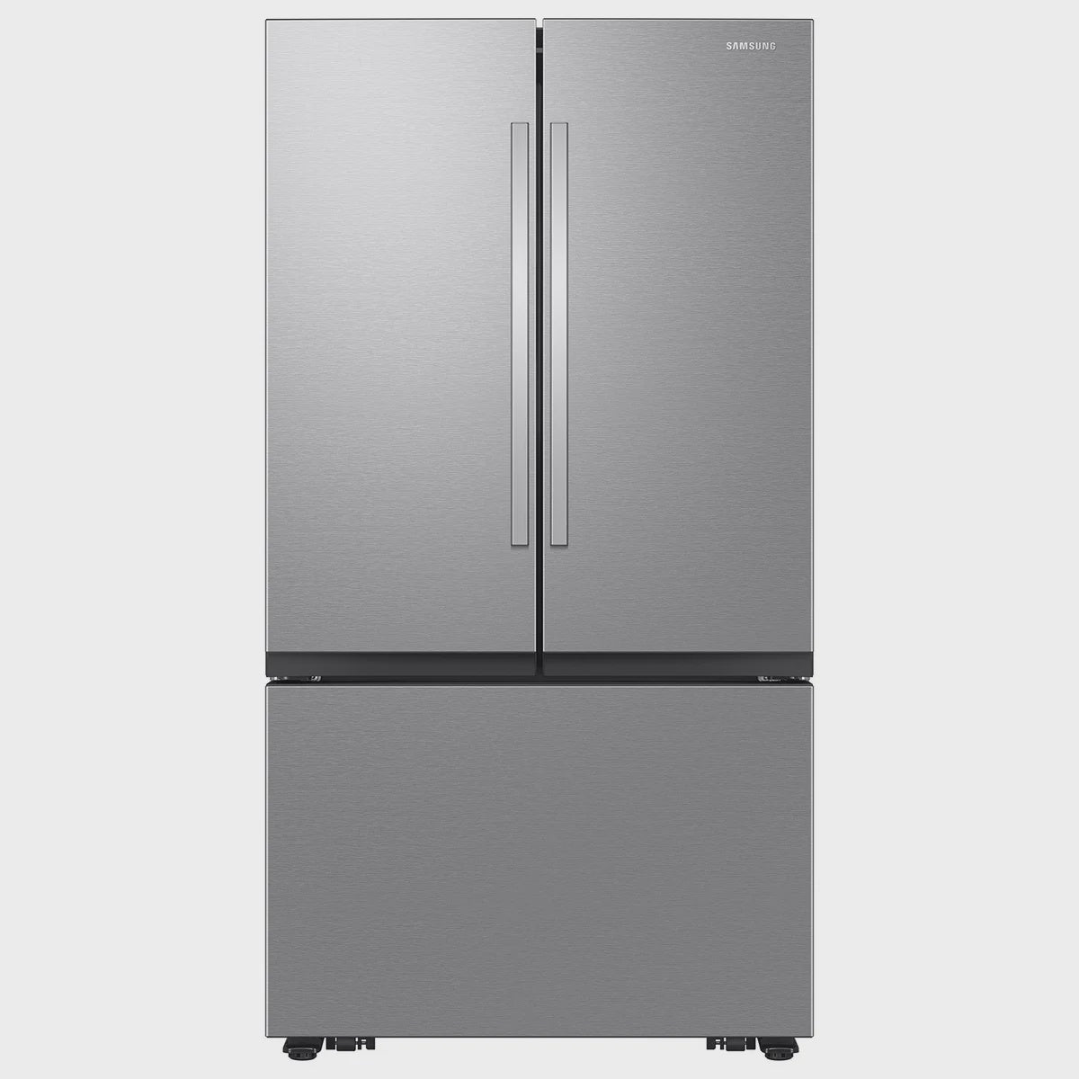 Samsung 27 cu. ft. Mega Capacity Counter Depth 3-Door French Door Refrigerator with Dual Auto Ice Maker in Stainless Steel