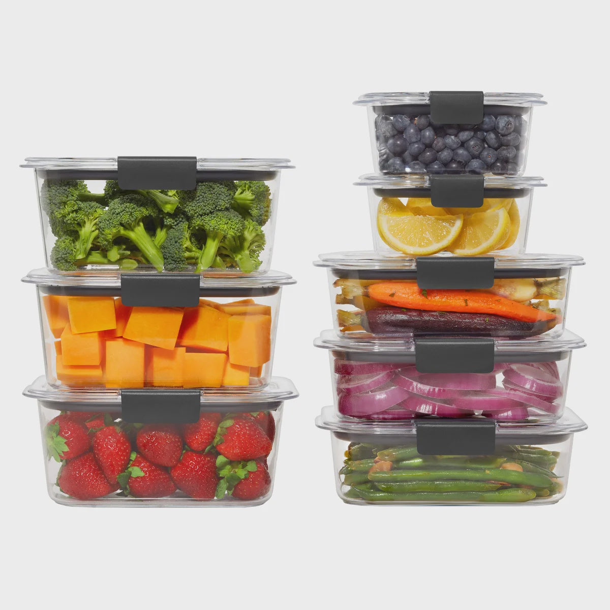 Rubbermaid Brilliance Food Storage Set, 16-piece