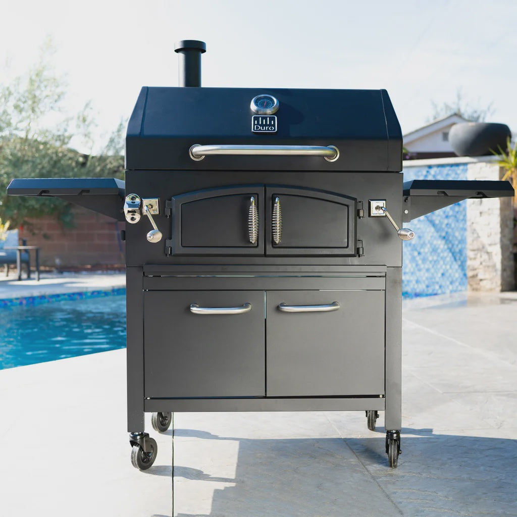 Duro 32 inch Dual Zone Charcoal BBQ – Urban Wholesale
