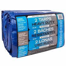 2 Tarps Heavy Duty 12 X 16 Ft