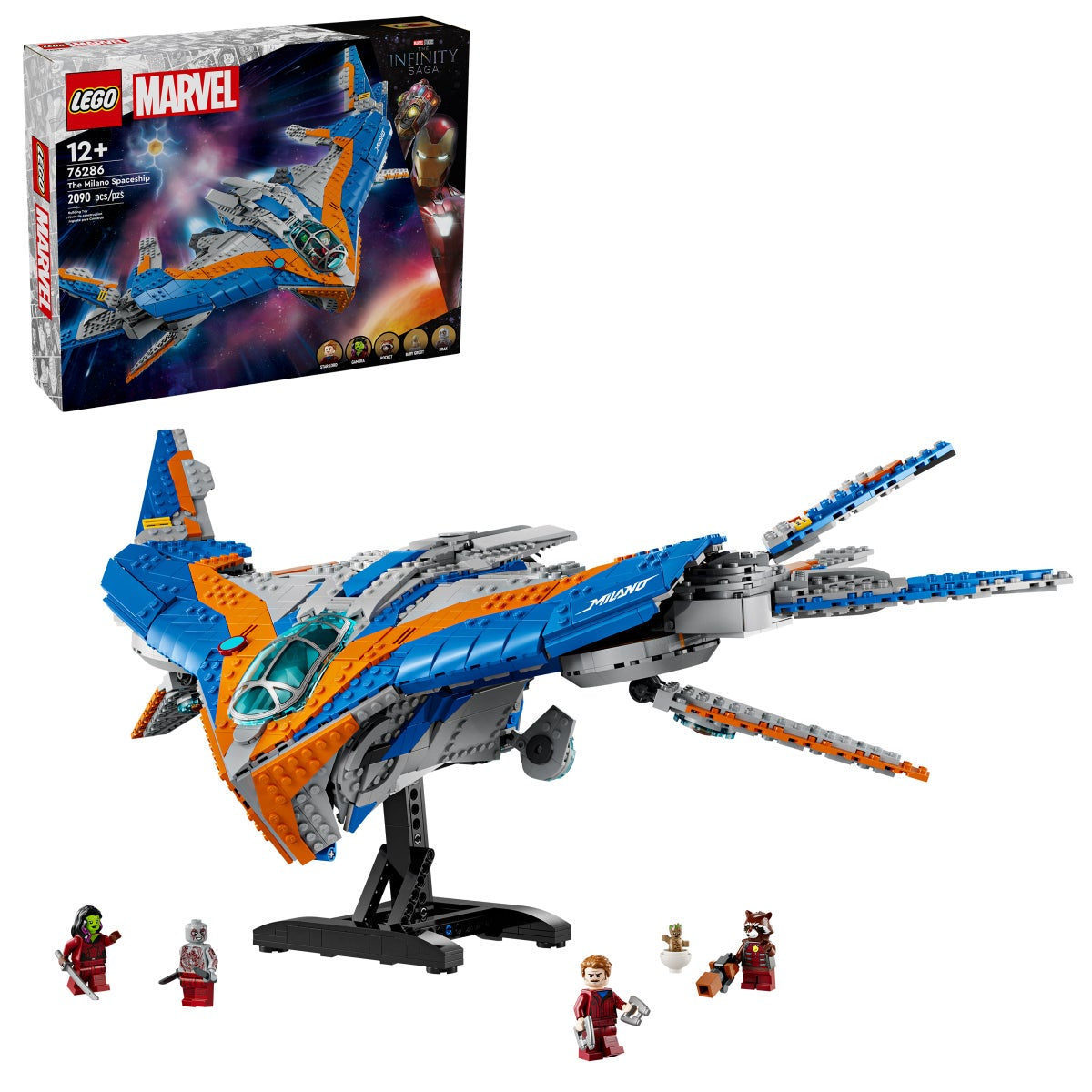 LEGO Marvel Guardians of the Galaxy: The Milano Starship 76286