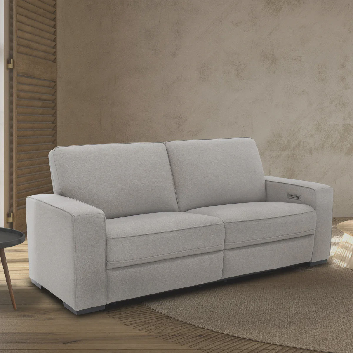 MotoMotion Fabric Triple Power Reclining Sofa *Clearance