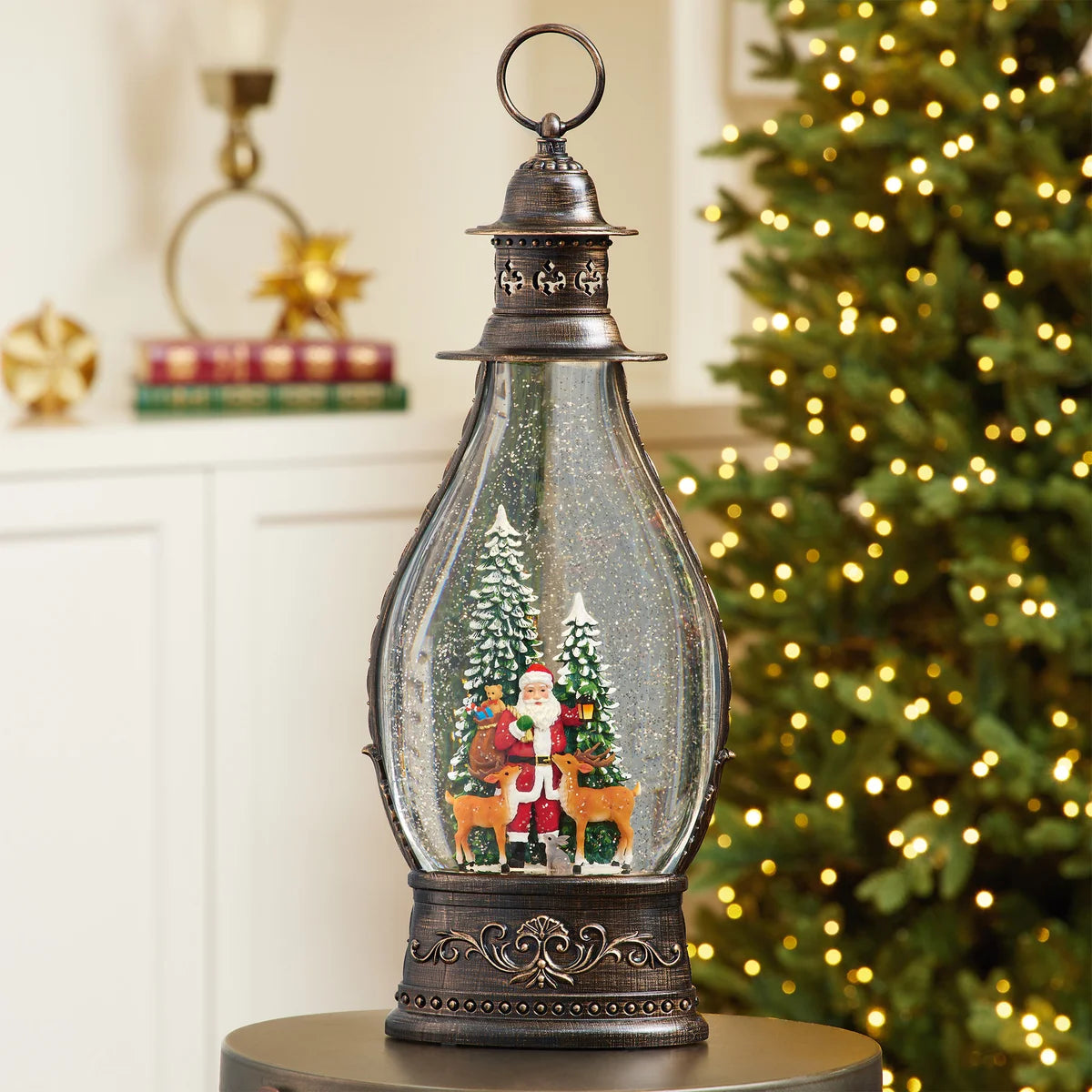 Holiday Lantern with LED Lights Assorted
