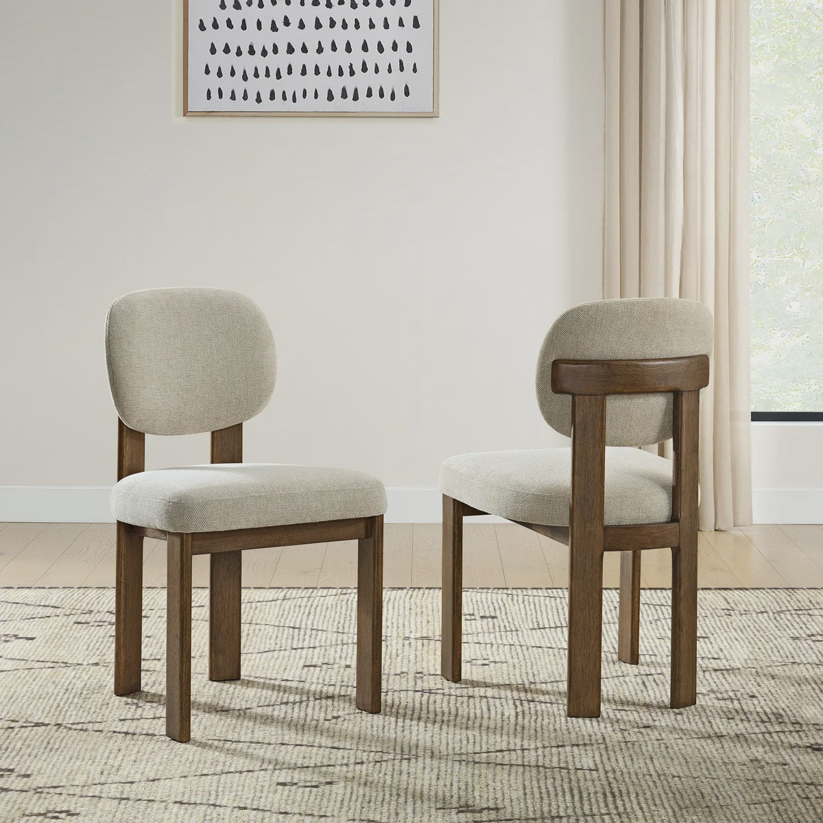 Trivoli Upholstered Dining Chair, Set of 2