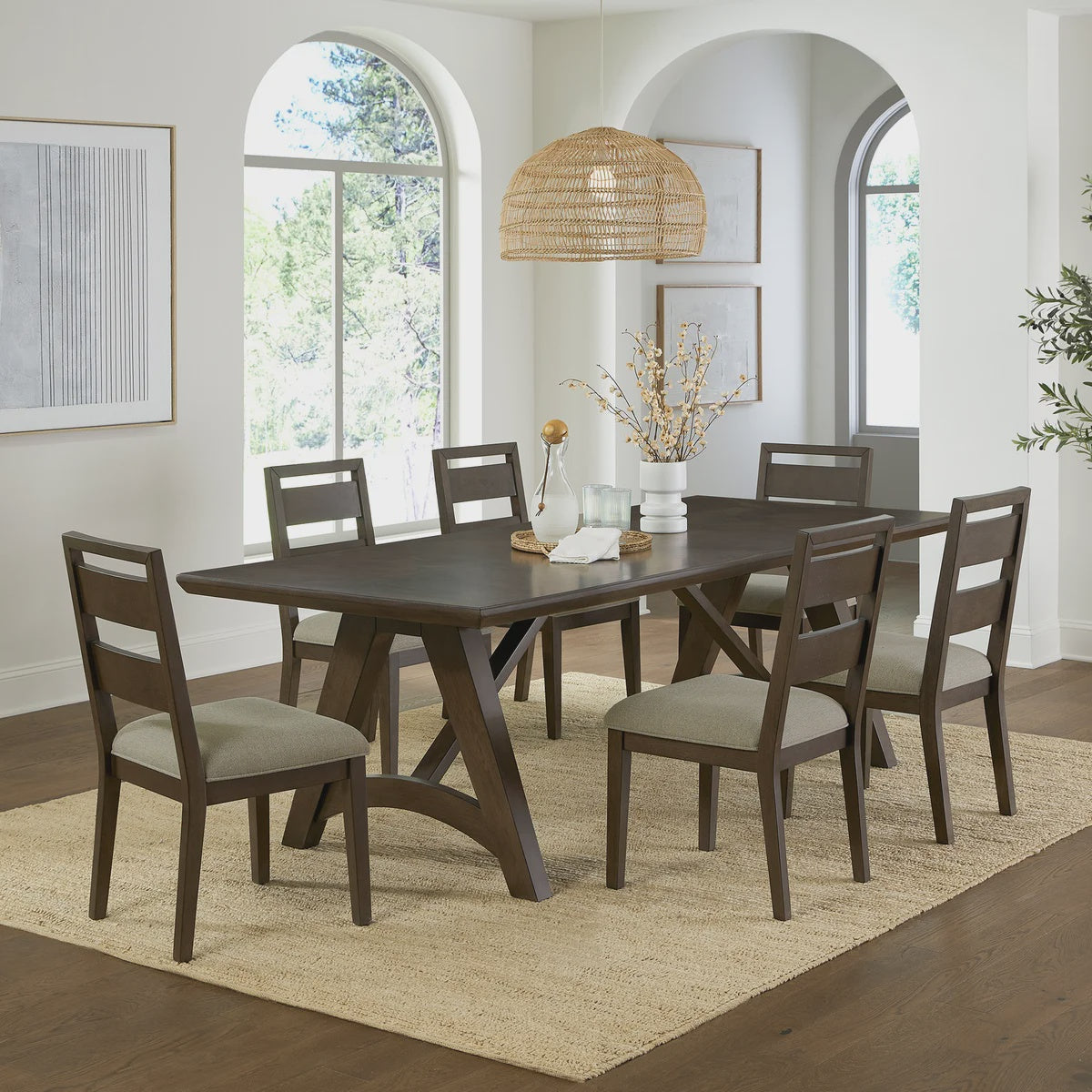 Victor 7-piece Dining Room Set