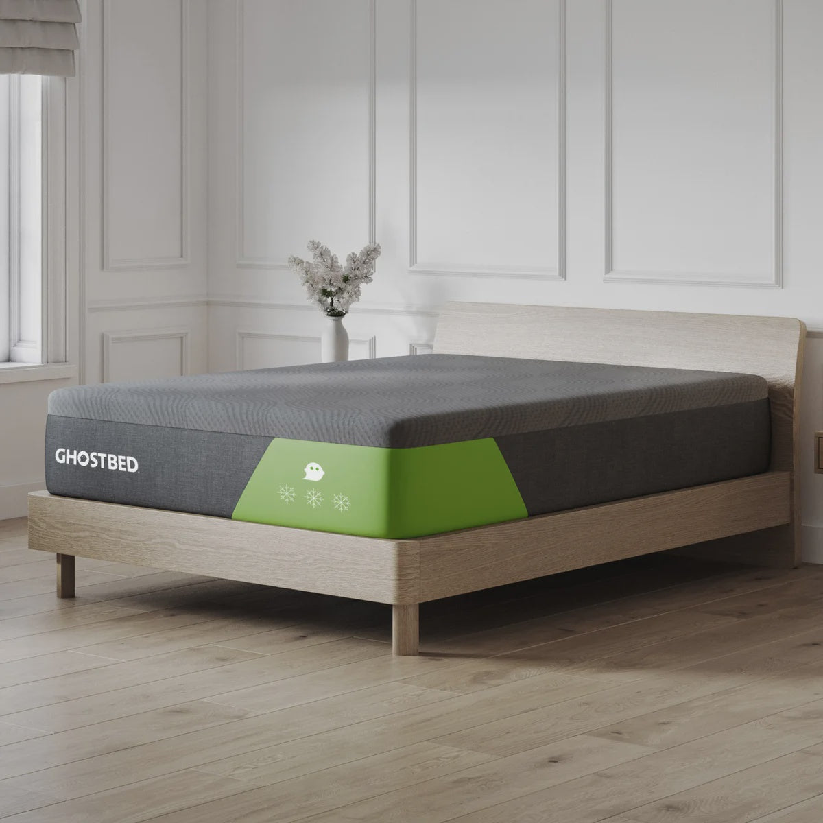 GhostBed Majestic 35.6 cm (14 in.) Mattress with Cooling Gel Memory Foam, Queen