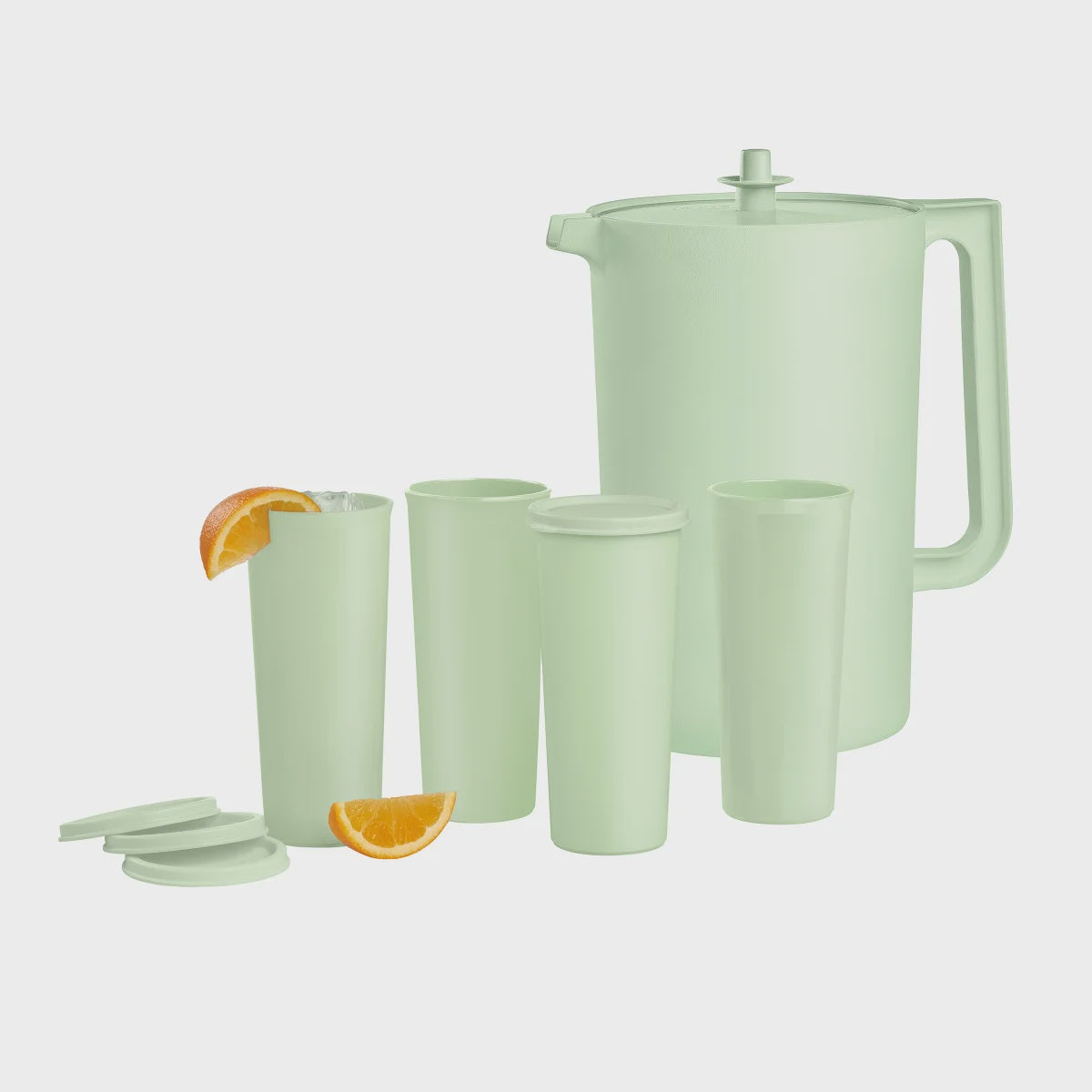 Tupperware Heritage Collection Pitcher and Tumbler Set, 5-piece