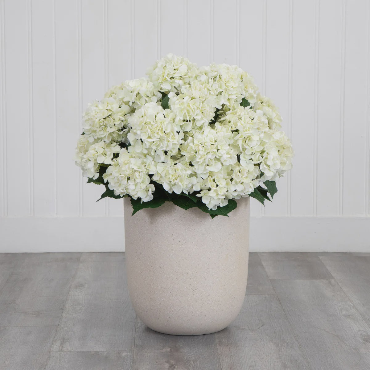 Faux Hydrangea Floor Plant 88.9 cm (35 in.)