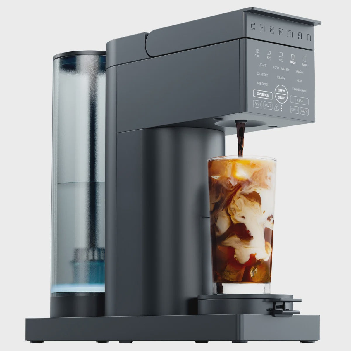 Chefman Caffeinator Single Serve Coffee Machine, Ground and K-Cup Comp ...