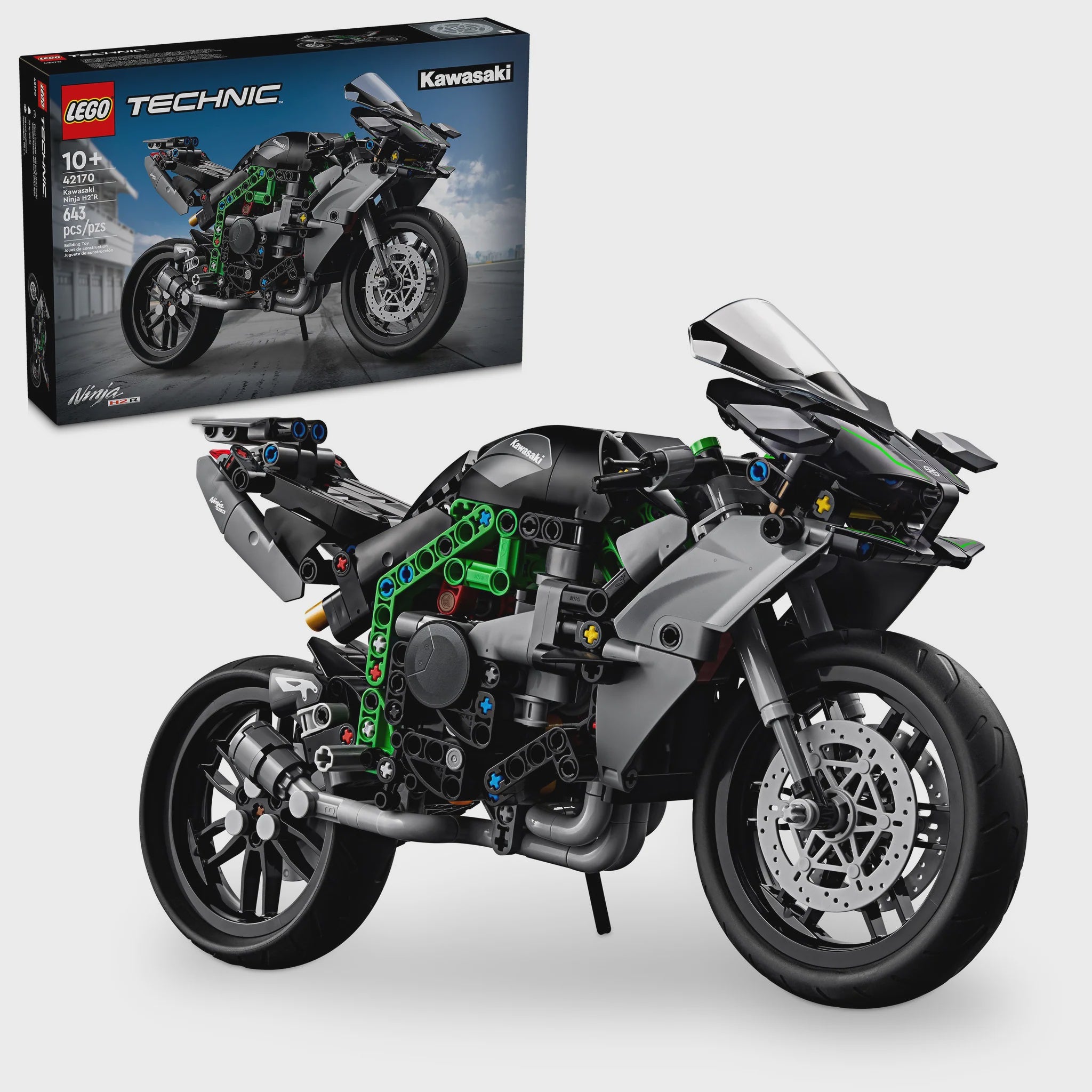 LEGO® Technic™ Kawasaki Ninja H2R Motorcycle Set 42170