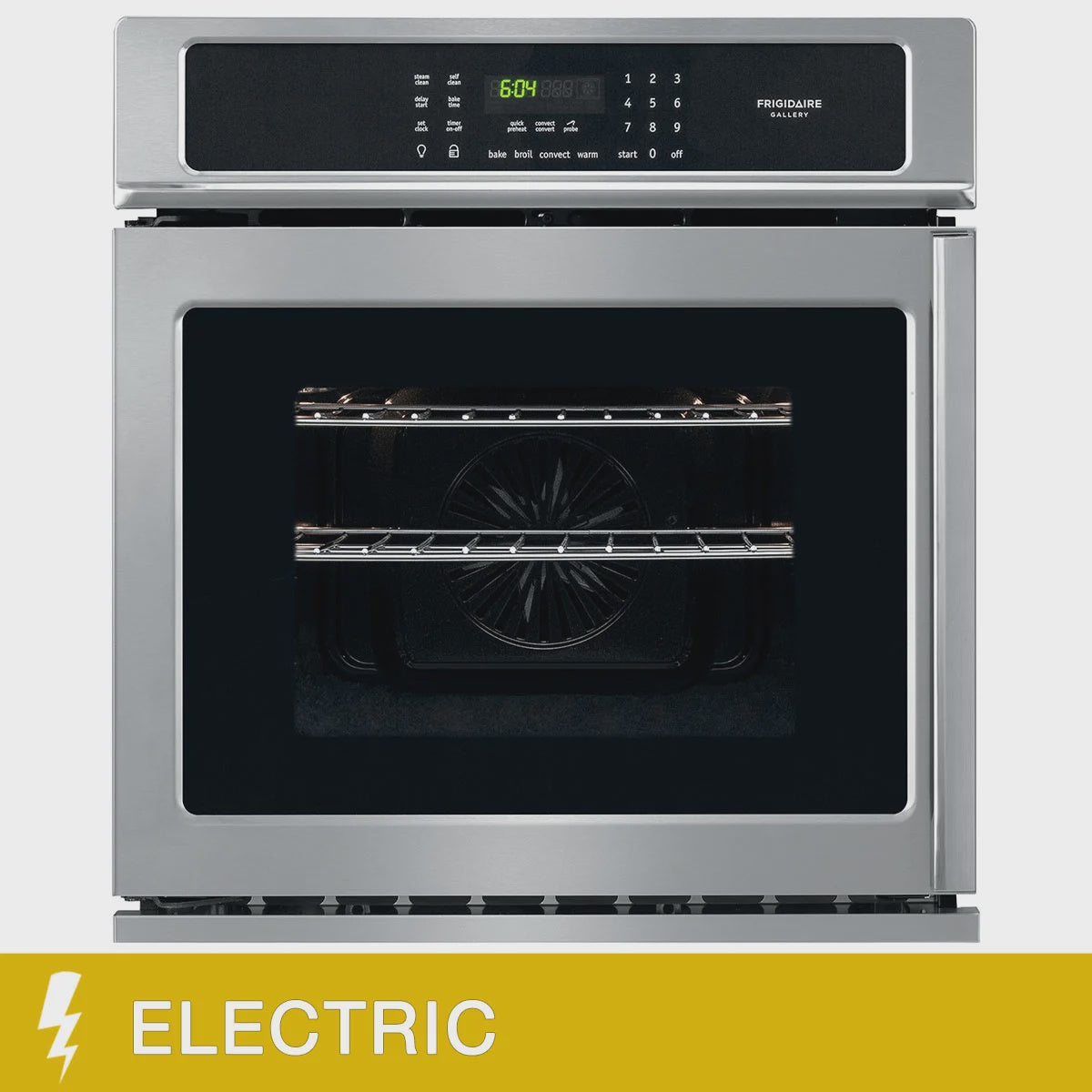 Frigidaire Gallery 27 in. 3.8 cu ft. Stainless Steel Electric Built-In Single Wall Oven