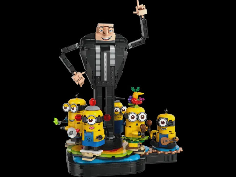 LEGO® Despicable Me 4 Brick-Built Gru and Minions 75582