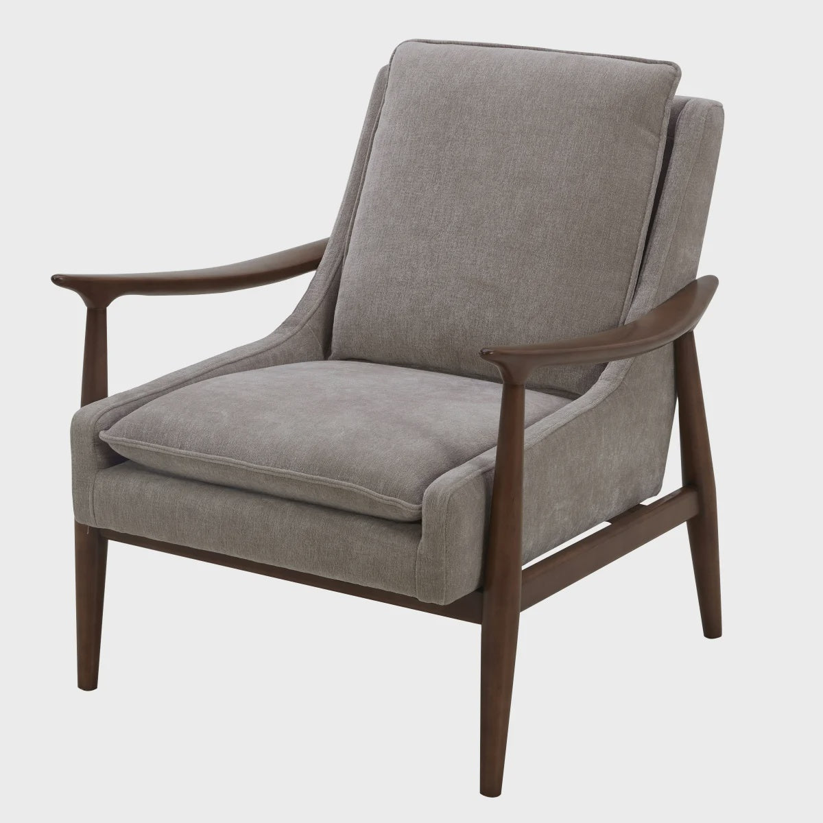 Aiden & Ivy Fabric Accent Chair, Taupe