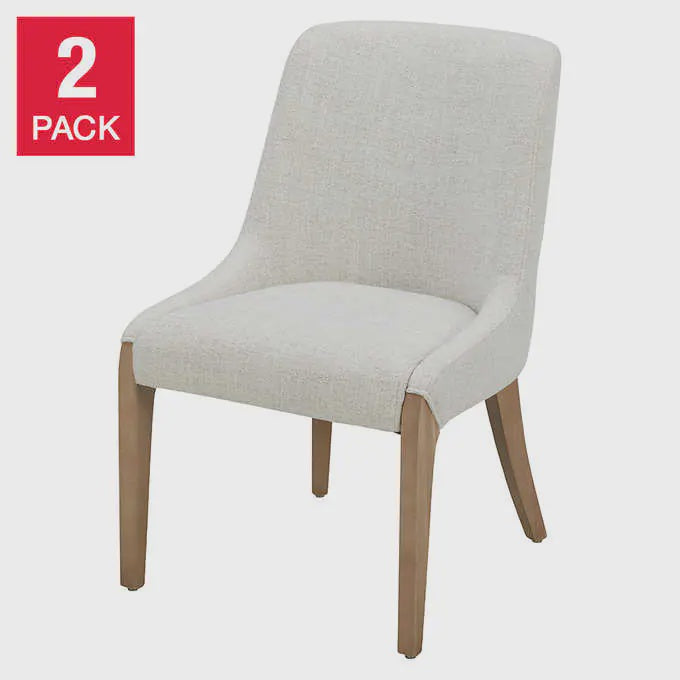 Aiden & Ivy Fabric Dining Chair, 2-pack