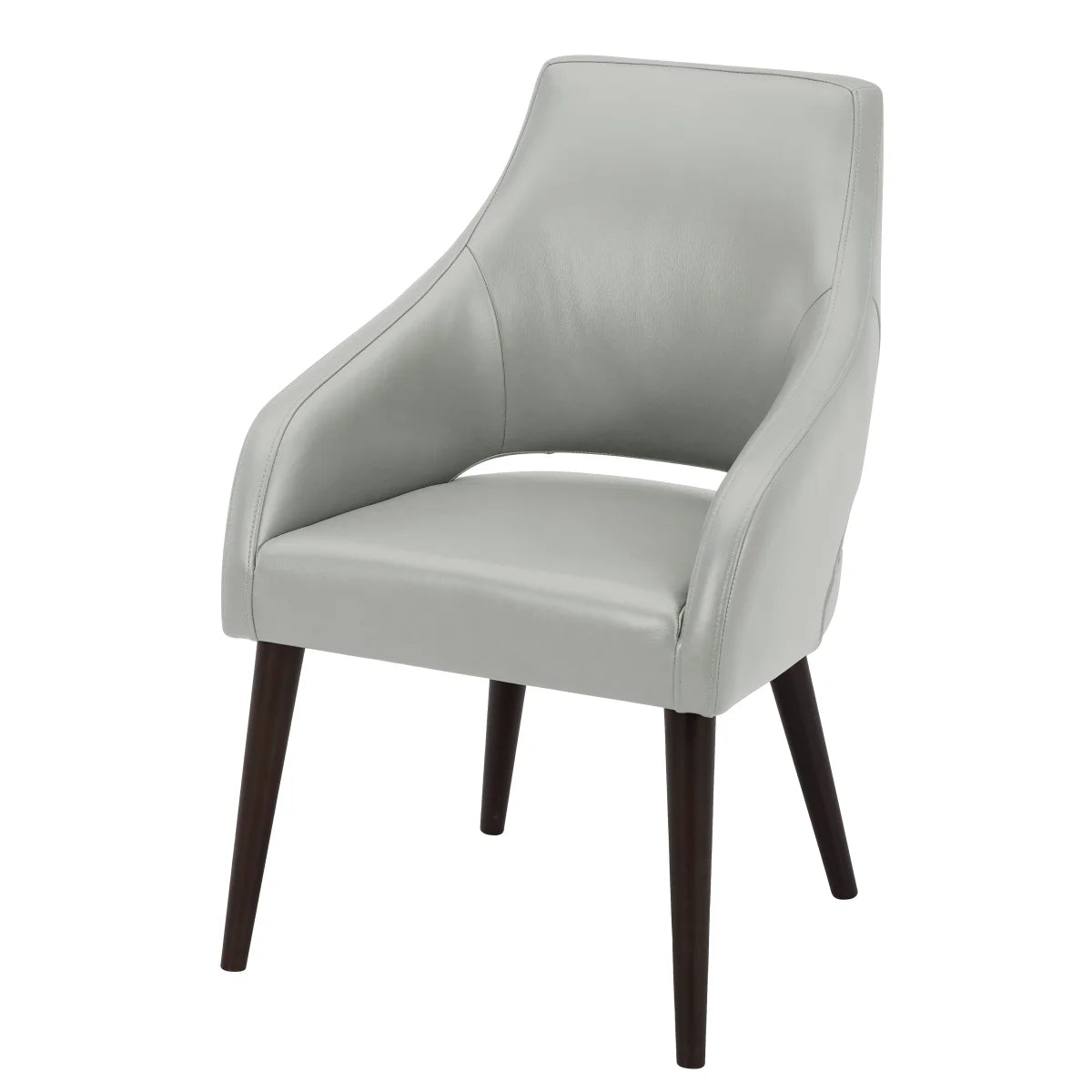 Aiden & Ivy Top Grain Leather Dining Chair