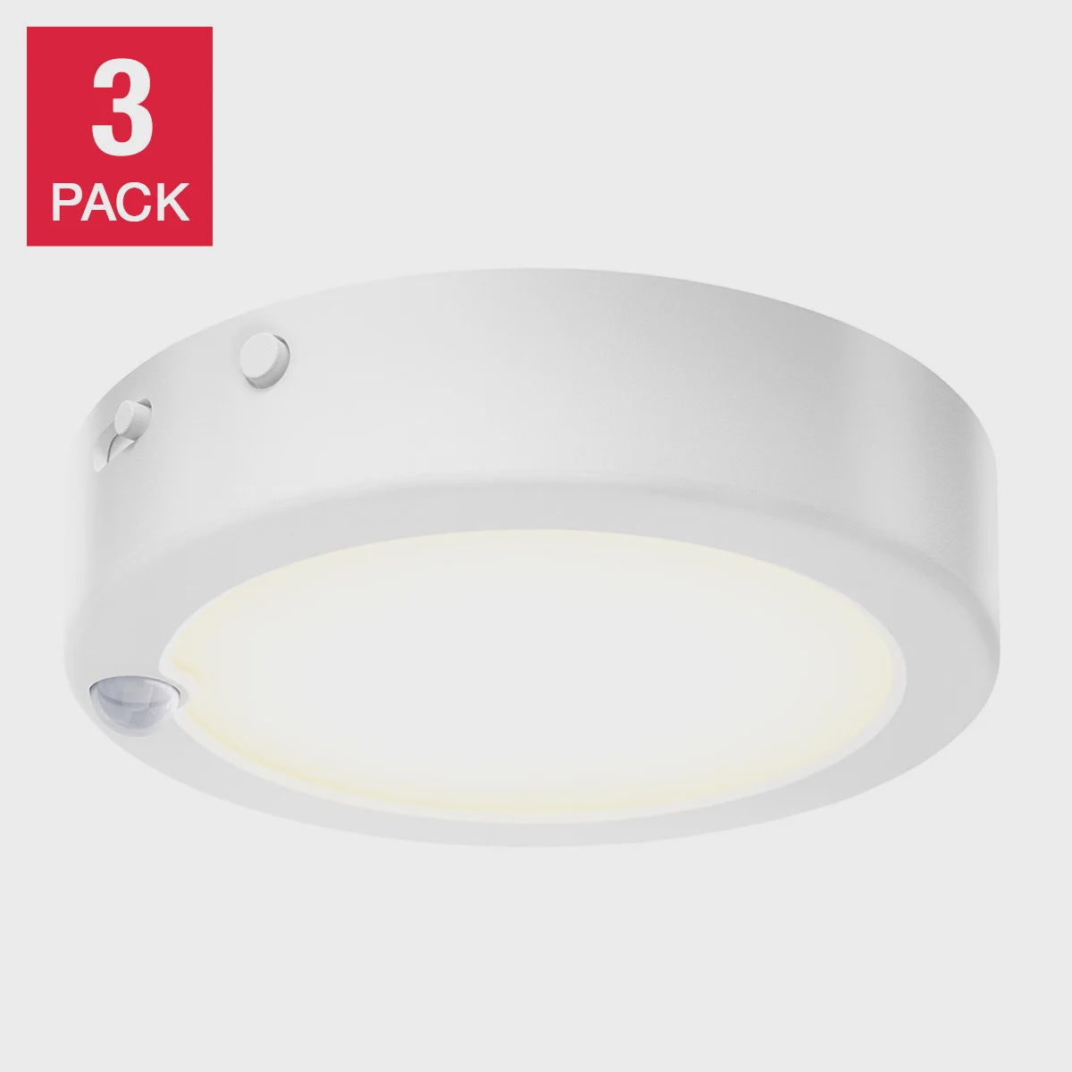 Artika Accent Rechargeable Puck Lights, Pack of 3
