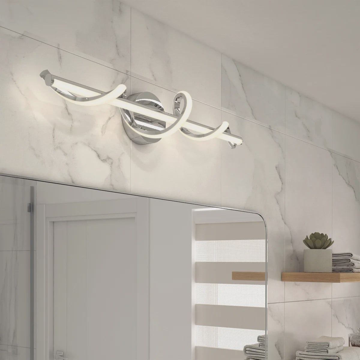 Artika Coda Vanity Light, Chrome