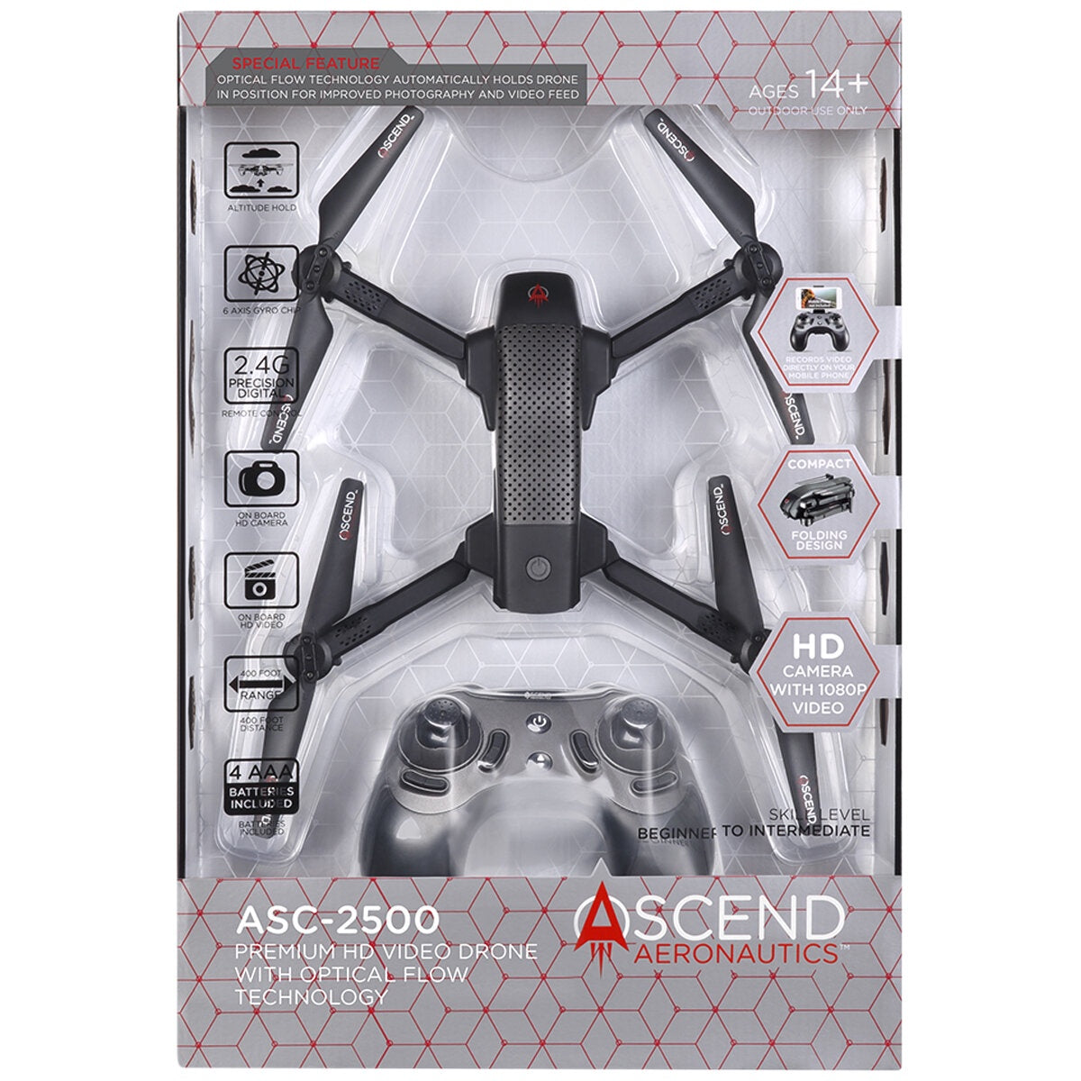 Ascend Aeronautics ASC-2500 Premium HD Drone