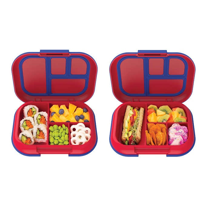 Bentgo Kids Chill 2-pack Leak-Proof Lunch Box