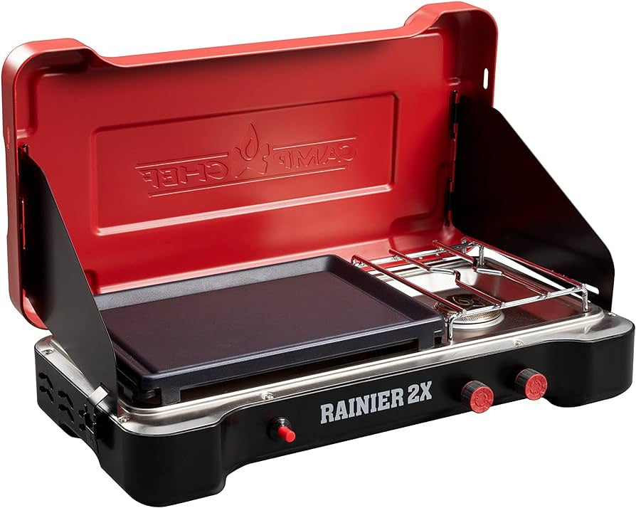 Camp Chef Rainier 2X Grill/Griddle Combo