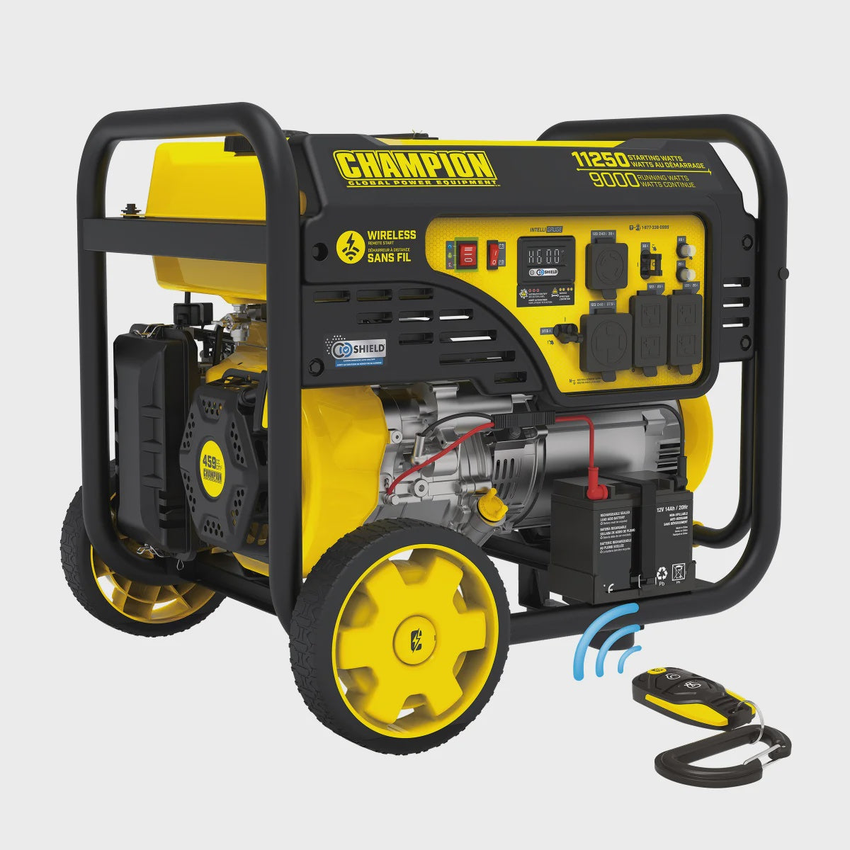 Champion 9,000 Watt Gas Portable Generator with Remote