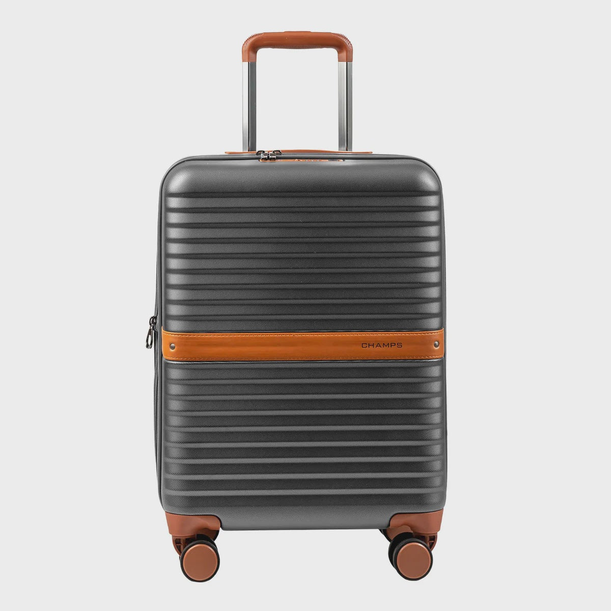 Champs Vintage II Hardside Carry-on, Dark Grey