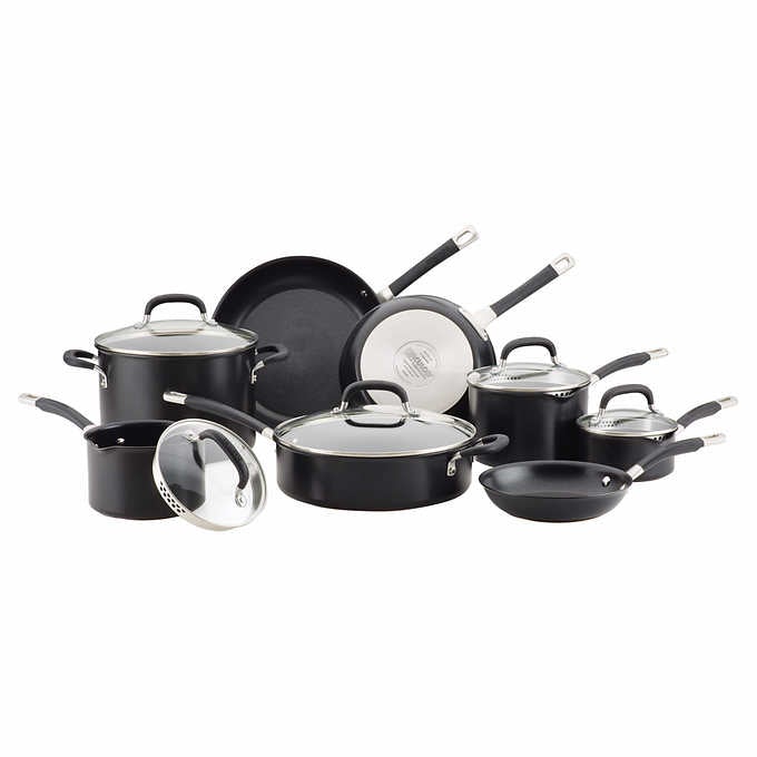 Circulon Hard Anodized Cookware Set, 13-pieces