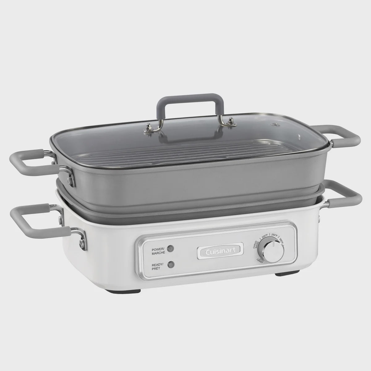 Cuisinart STACK5 Multifunctional Grill with Glass Lid