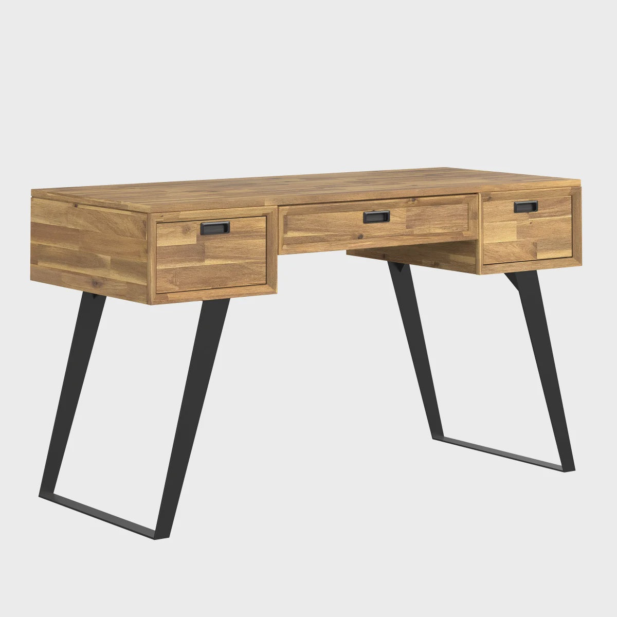 Cypress Hills Brighton Solid Acacia Hardwood Desk