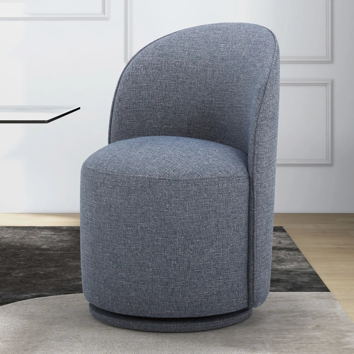 Gilman Creek Kali Fabric Swivel Dining Chair