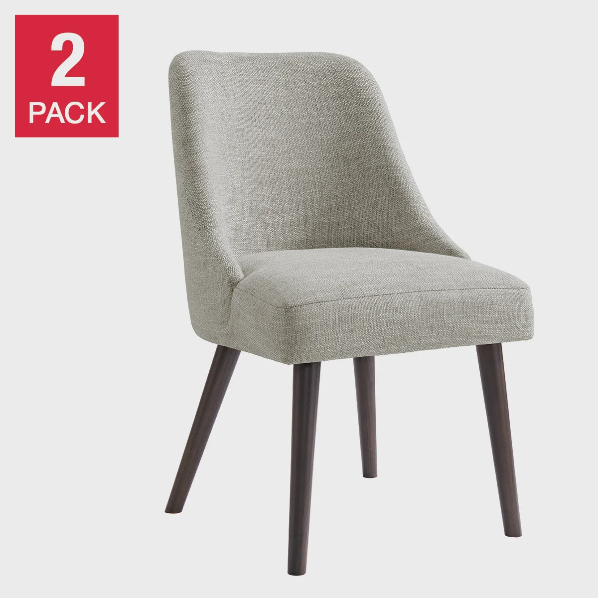 Huxton Dining Chair, 2-pack Dark Brown
