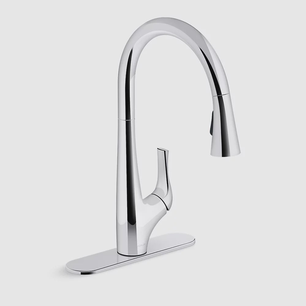 Kohler Pull-Down Kitchen Faucet R43210-VS, Stainless