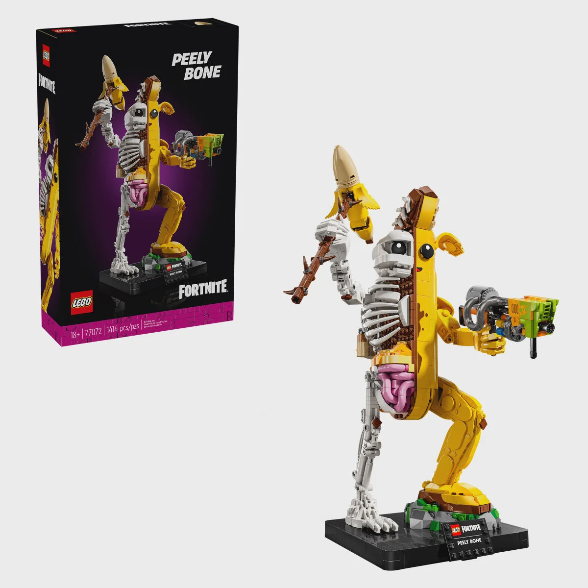 LEGO Fortnite Peely Bone Building Kit for Adults 77072