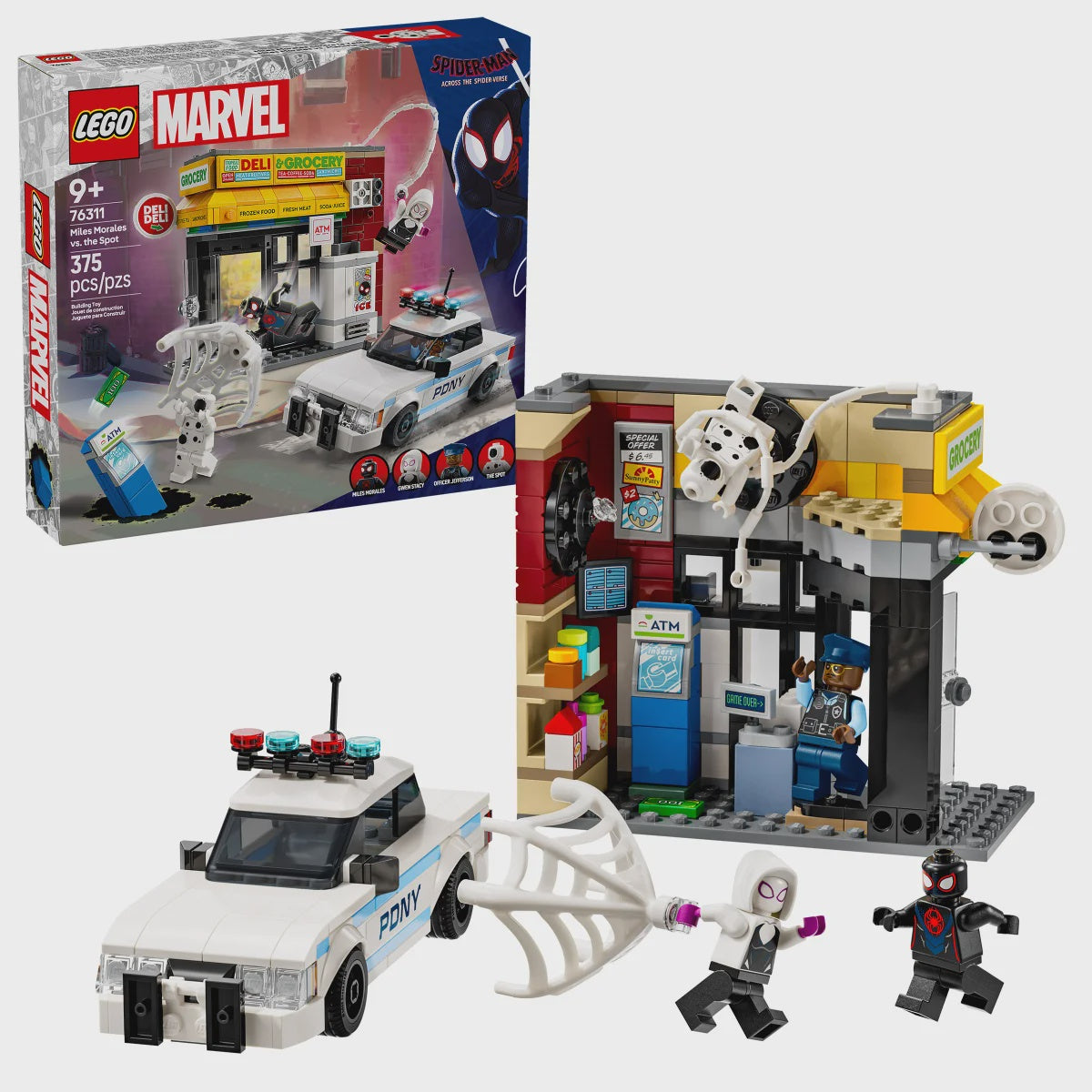 LEGO Marvel Spider-Verse Miles Morales vs. The Spot 76311