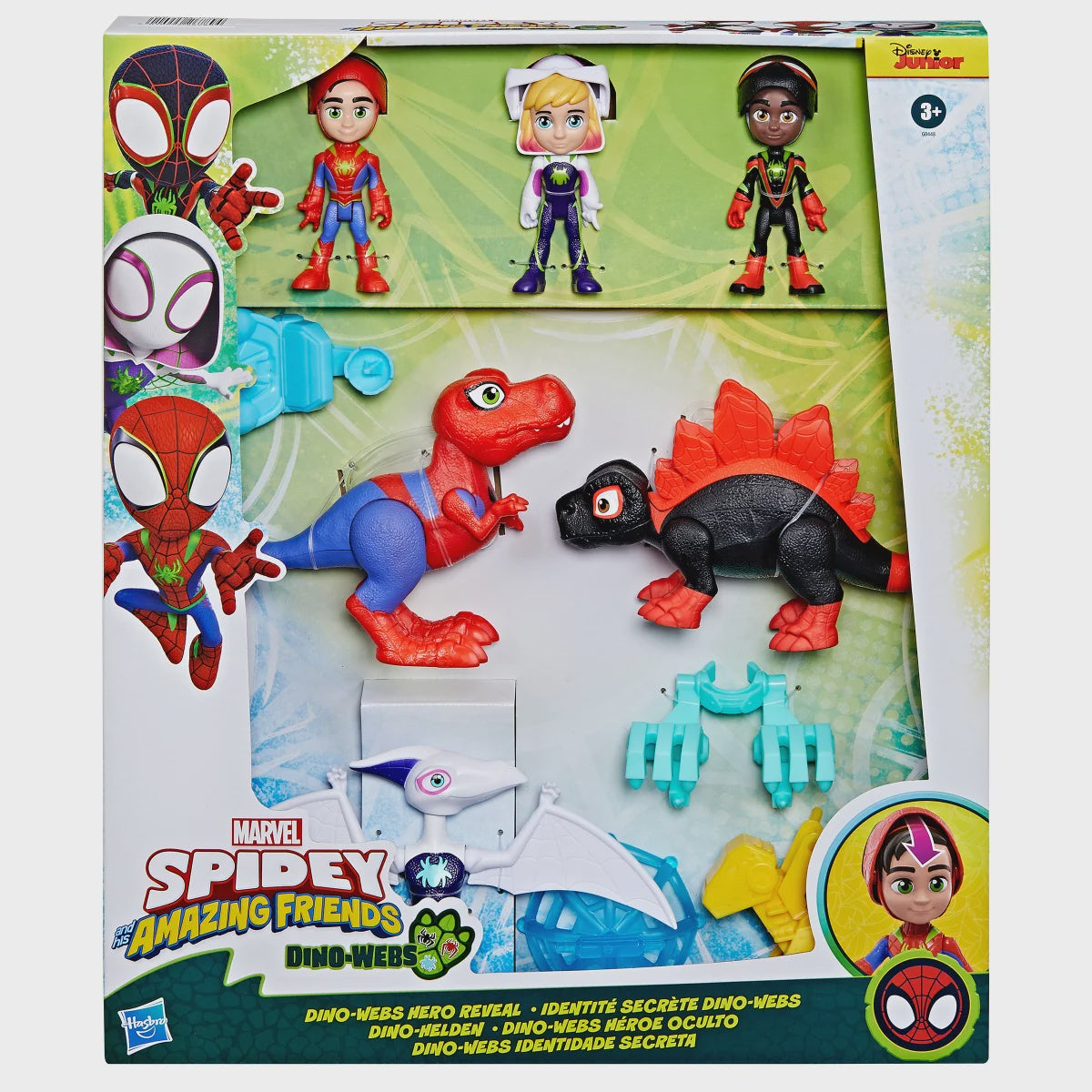 Marvel Spidey and His Amazing Friends Dino-Webs Hero Reveal