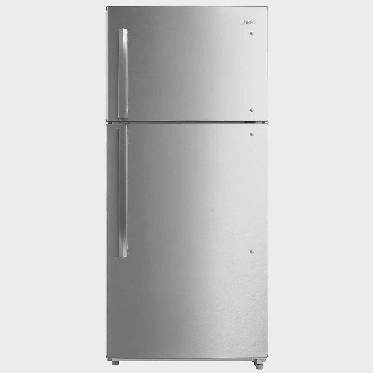 Midea 30 in. 18 cu. ft. Stainless Steel Top Mount Refrigerator Model  MRT18B2ASL