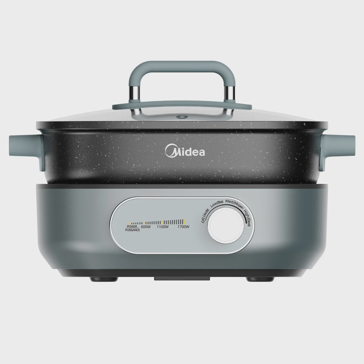 Midea 5.96 L (6.3 qt.) Dual Zone Hot Pot