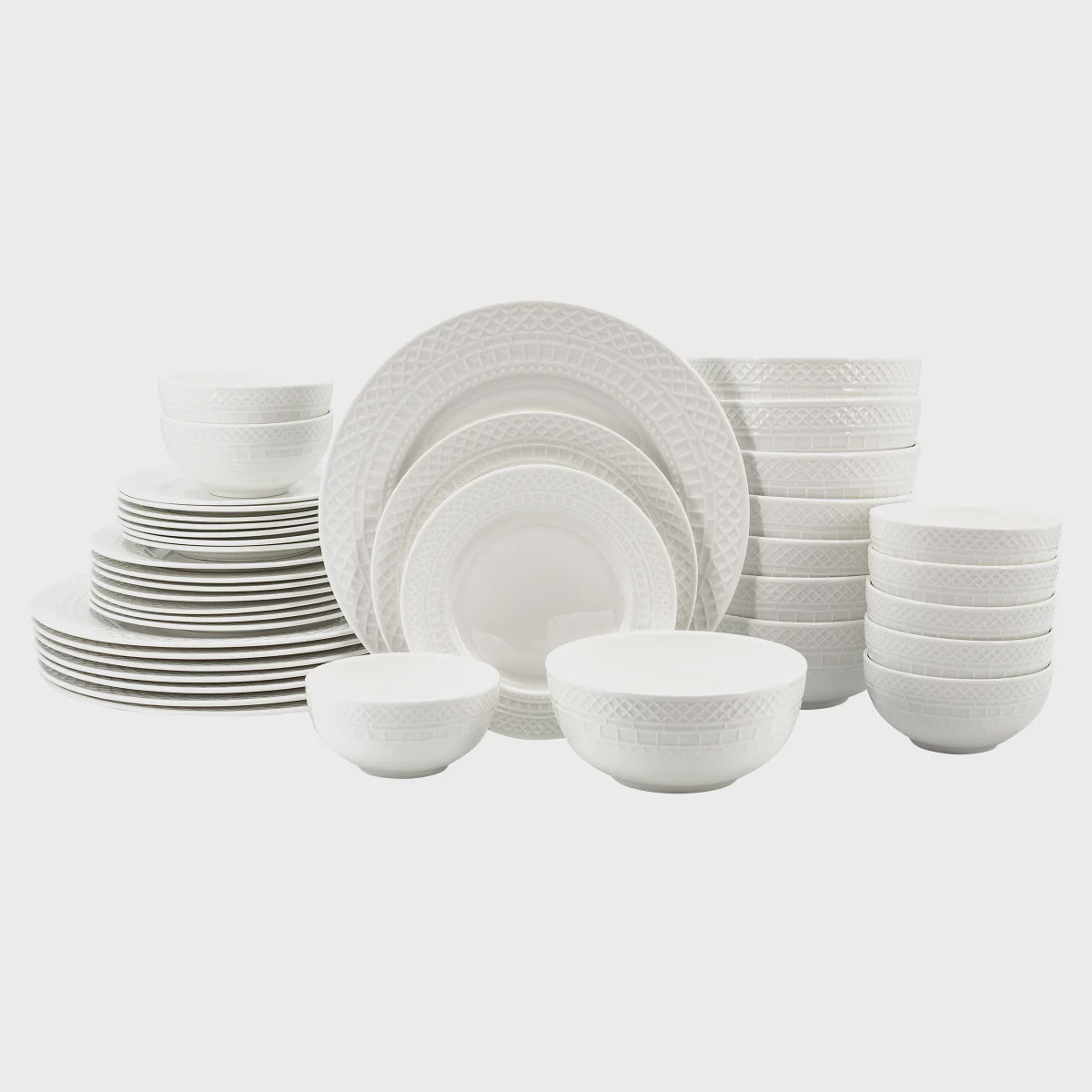 Mikasa Louis Bone China Dinnerware Set, 40-piece