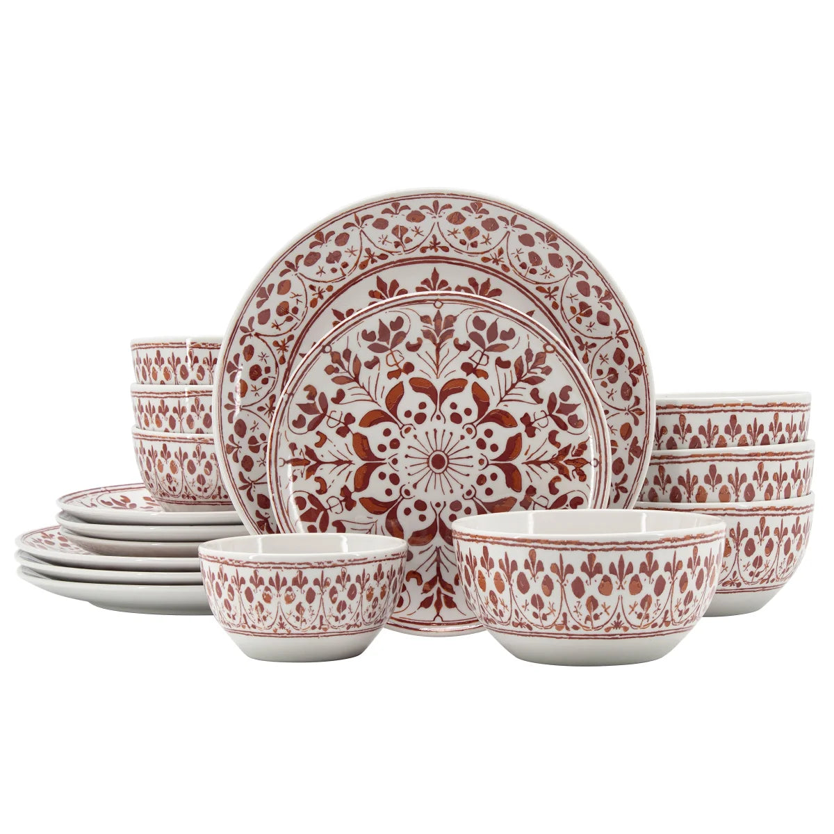 Mikasa 16-Piece Radiance Porcelain Dinnerware Set