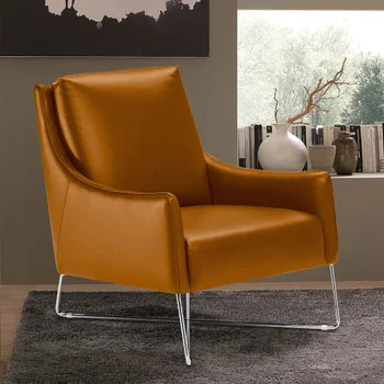 Natuzzi Top Grain Leather Occasional Chair